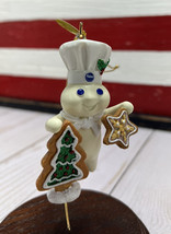Danbury Mint Pillsbury Doughboy Christmas Tree Glitter Ornament 2011 Baking - £27.09 GBP