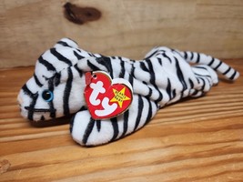 Beanie Baby Blizzard the Siberian Tiger 1996 RARE Tag Errors #4163 Origi... - £5.47 GBP