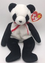 Ty Beanie Babies Fortune The Panda Bear 1997 Date Code Error #13 - $4.99