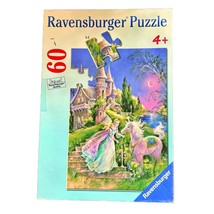 Ravensburger Magical Unicorn Jigsaw Puzzle 60 Pieces 2005 Kids Educational Toy - £9.49 GBP
