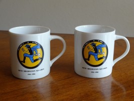 Lot 2x 118th Observation Squadron Unit 1941-1984 (WW2) Mini Mug Shot Gla... - $20.01