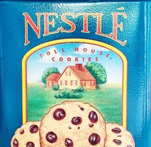 Nestle Toll House Cookies Vintage Tin Limited Edition Chocolate Morsels 70-80 SS - £23.67 GBP