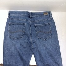 Lee Curvy Fit Bootcut Denim Jeans Womens 10 Medium 10M Mid Rise Modern Series - £8.78 GBP