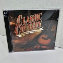 Time Life Classic Country The Fifties 50s Treasures 2 CD 30 songs USA Made 2000 - £10.64 GBP