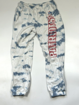 Junk Food Womens NFL New England Patriots Blue Tie Dye Sweatpants Size Medium - $27.10