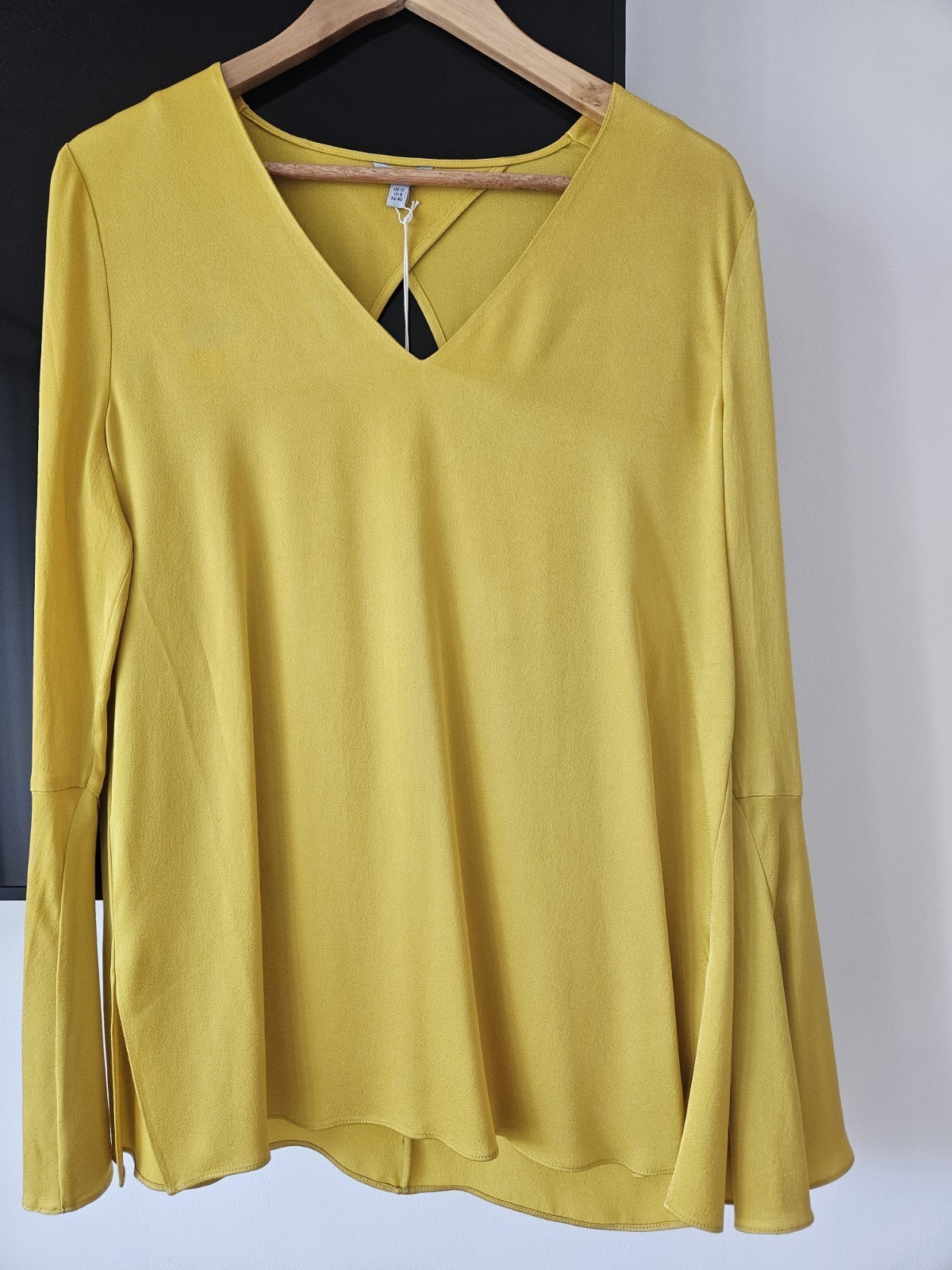 Jigsaw Blouse. Yellow  UK12 M NWT - $26.95