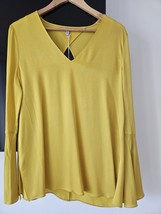 Jigsaw Blouse. Yellow  UK12 M NWT - $26.95