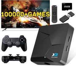 Video Game Console With Emuelec 4.5 And Android Tv 9.0 System,, 000 Games. - £101.31 GBP