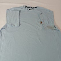 Carhartt Force T-Shirt Blue Short Sleeve Relaxed Pocket 104616 H51 Men's Size XL image 15