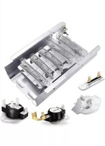 279838 Whirlpool Dryer Heating Element And 4 Pc Thermal Fuse Kit Complete NEW!!! - £10.17 GBP