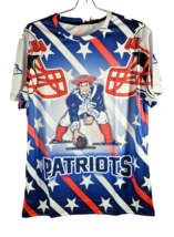Youth Medium New England Patriots Football Shirt Red White and Blue New - £9.64 GBP