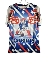 Youth Medium New England Patriots Football Shirt Red White and Blue New - £9.42 GBP