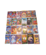 Lot of 24 Disney VHS Tapes Clamshell Cases Classics Big Hits One Price f... - $16.78