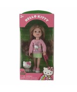 2010 TY Li&#39;l Ones Spring Hello Kitty with Girl Doll 4&quot; Collectible Comb ... - £29.86 GBP