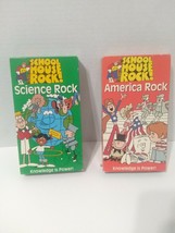 VHS School House Rock Science Rock America Rock - £5.00 GBP