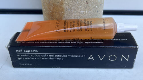 Primary image for Avon Nail Experts Vitamin C Cuticle Gel 0.5 fl oz Discontinued NOS