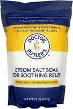 Doctor Butler’S Epsom Salt Soak – Sitz Bath Salts for Hemorrhoids Relief, 32oz - £39.39 GBP