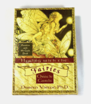 Healing with the Fairies Oracle Virtue Cards w Guide &amp; Book by Doreen Vi... - £19.82 GBP