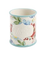 The Pioneer Woman ~ Multicolored Floral Design ~ Stoneware ~ Utensil Crock - $26.18