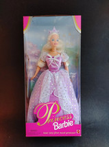 1997 Mattel Princess Barbie Blonde Doll #18404 Easy to Dress Purple Dress NRFB - £12.20 GBP