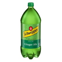 8 Big Bottles Of Schweppes Ginger Ale Soft Drink 2L Each - Free Shipping - $66.76