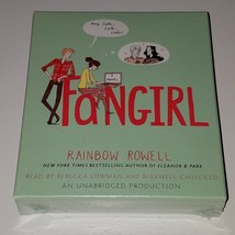 New Fangirl Rainbow Rowell Unabridged Audio Book 10 C Ds Factory Sealed - £22.83 GBP