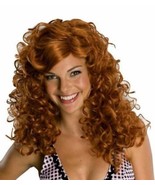 Sexy Natural Red Rockabilly Wig Ariel Mermaid Scottish Princess Merida B... - $27.08 CAD