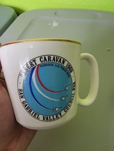 Vintage Coffee Mug Edwards Air Force Base San Gabriel 1969 Desert Carava... - $38.41