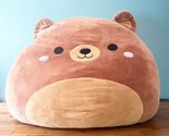 Squishmallows Omar #154 The Brown Bear 24 Inch Plush Kelly Toy Jumbo - £78.21 GBP