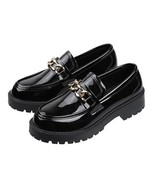 Handmade Women&#39;s Slip-On Mocassin, Vintage English Preppy Style, Eco Lea... - $62.00