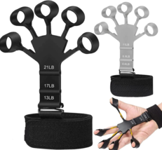 Finger Strengthener with 6 Resistant Level Grip Strength Trainer For Hand - $14.84