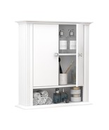 Wall Mounted Bathroom Medicine Cabinet with 2 Doors, Hanging Bathroom Wa... - €69,64 EUR