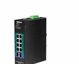 TRENDnet 10-Port Industrial Gigabit L2 Managed PoE+ DIN-Rail Switch, 8 x... - $688.64