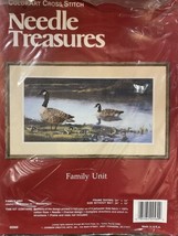 ColorArt Cross Stitch Needle Treasures Family Unit 02569 Geese Family - Sealed - £6.57 GBP