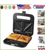Compact Electric Sandwich Maker with Non-Stick Plates - Perfect for Quic... - $55.93 CAD