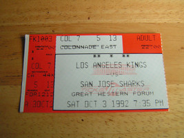 Lot Of 9 NHL Los Angeles Kings Ticket Stubs 1990&#39;s $ 3.95 Each - £3.15 GBP