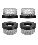 4 Pack Stainless Steel Mesh Strainer, 3/4&quot;-14 Aerator Screen, Compatible... - $53.27 CAD