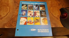 Vintage Antique Collectible Airbrush  Badger Catalog - £7.82 GBP