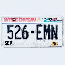  United States Wisconsin Dairyland Passenger License Plate 526-EMN - £13.13 GBP