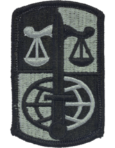 Acu Patch - Army Legal Services Agency With Hook & Loop New :KY23-10 - $3.95