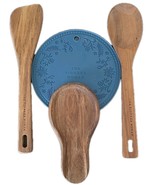 Pioneer Woman ~ Utensil Set ~ Trivet ~ Spoon Rest ~ Acacia Wood Turner ~... - €21,63 EUR Pioneer Woman ~ Utensil Set ~ Trivet ~ Spoon Rest ~ Acacia Wood Turner ~... - €21,63 EUR