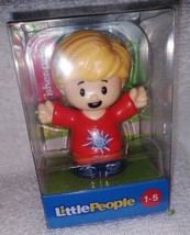 Fisher Price Little People Blonde Boy Eddie Figure New - $107.94 MXN