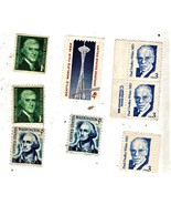 U S Stamps -  2 -1 cent stamp, 3 - 3 cent stamps ,1 - 4cent stamp, &amp; 1 -... - $3.93 CAD