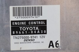 Toyota Engine Control Module Computer Unit ECM ECU 89661-04A30, TN275000-9471 image 2