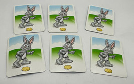 Ravensburger Funny Bunny 6 Replacement Move 1 Space Cards - $9.89
