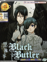 Anime DVD Black Butler Kuroshitsuji Season 1-3 + Movie + 9 OVA English Dubbed  - £32.55 GBP