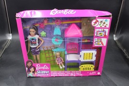 Barbie Skipper Babysitters, Inc. Climb &#39;n Explore Playset box damaged c - £15.58 GBP