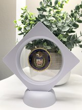 US ARMY Corps of Engineers Challenge Coin with 3D Display Case - £11.92 GBP