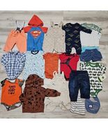 Clothes Lot Baby Boy 3M 3-6m 17pcs Carhartt Gymboree Gap Swimsuit Shorts... - €38,72 EUR