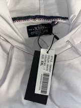 Xios Men’s White Hoody Sleeveless T-Shirt Cotton Sz 2XL  NEW - £13.33 GBP